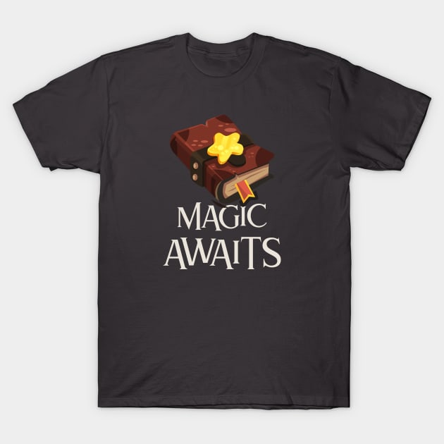 Magic Awaits T-Shirt by LoenaStudio